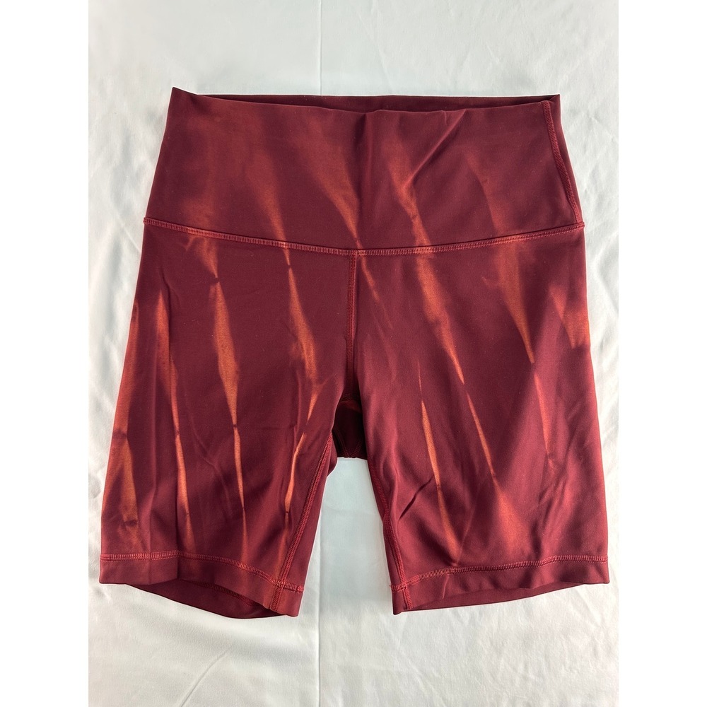 Lululemon Align High-Rise Short 8 Diamond Dye Red Cast Light Cast Size 8